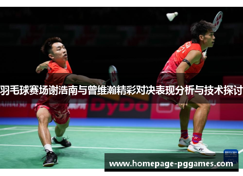 羽毛球赛场谢浩南与曾维瀚精彩对决表现分析与技术探讨
